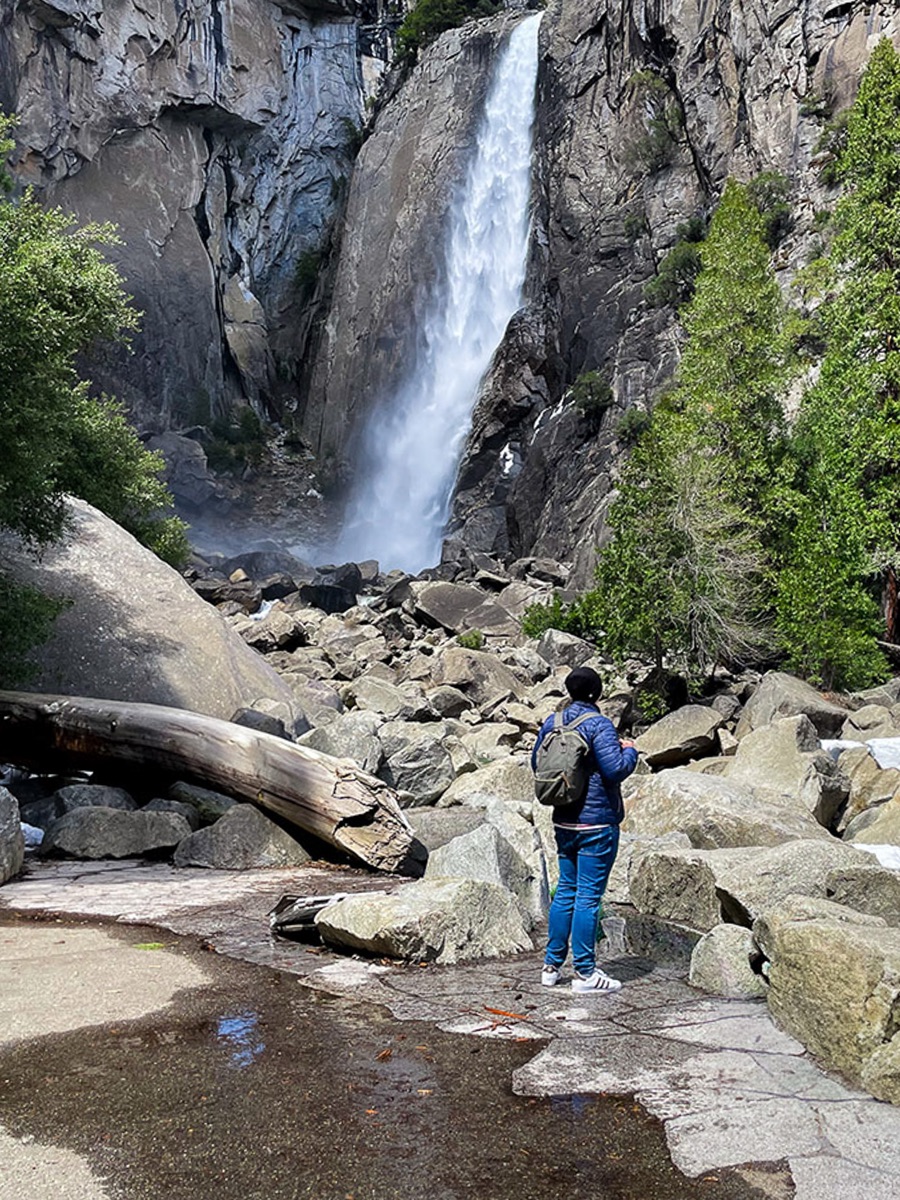 Alexander Hermann outdoors in Yosemite National Park